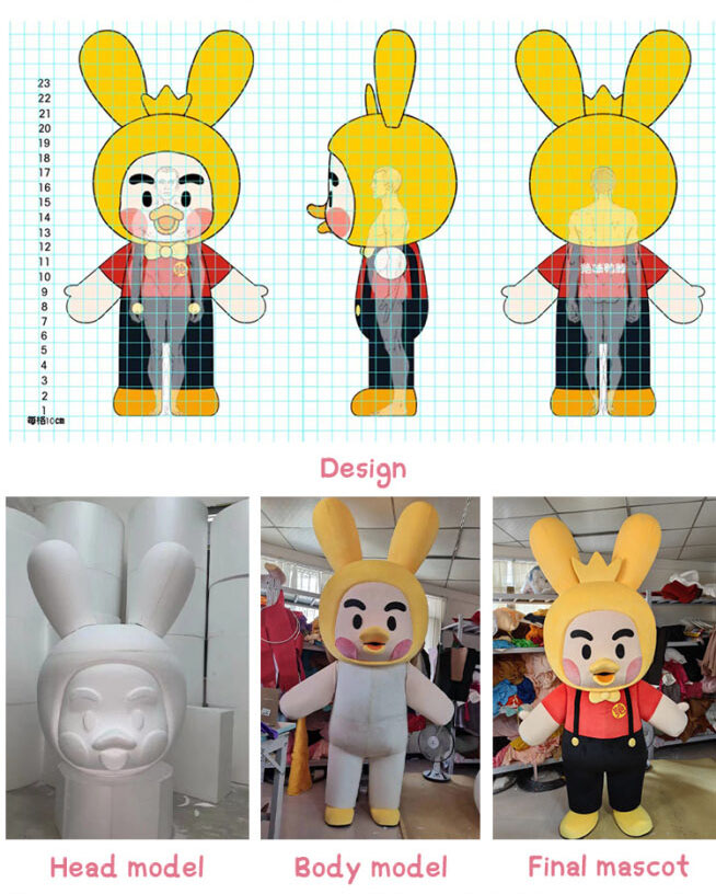 Tailored Mascot Costume for Your Precise Requirements
