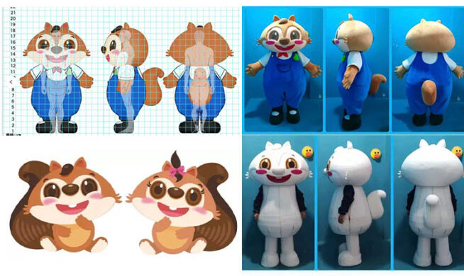 Tailored Mascot Costume for Your Precise Requirements