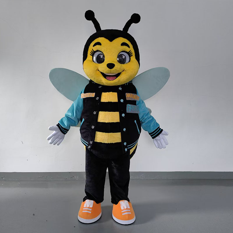 Custom bee mascot costume manufacturer