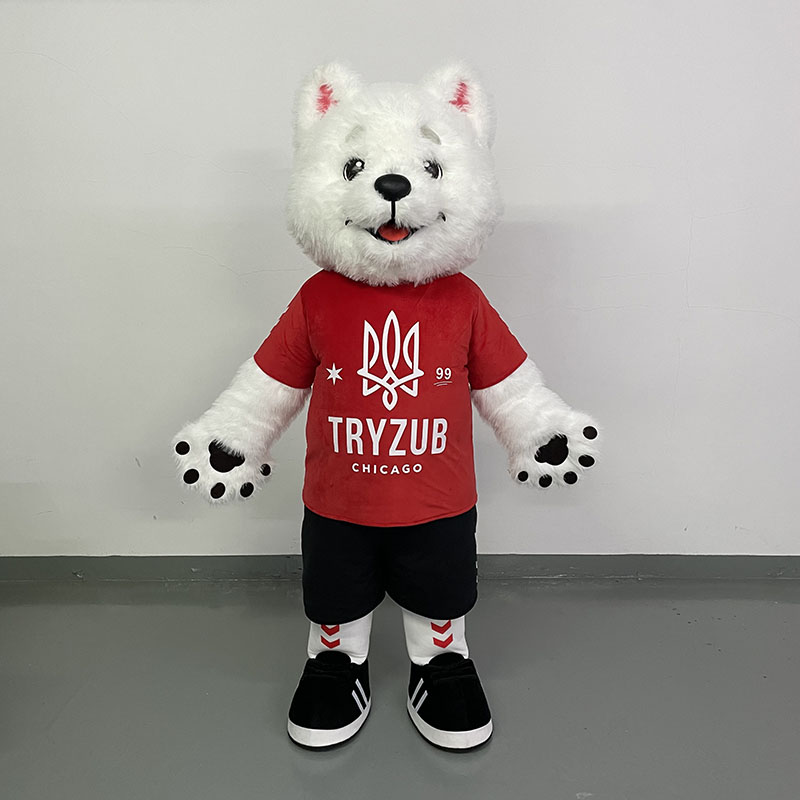 Custom dog mascot costume manufacturer
