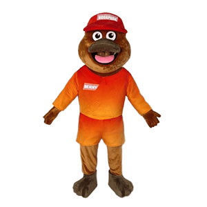 Custom duck mascot costume manufacturer