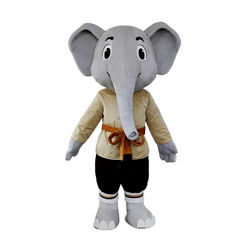 Custom elephant mascot costume manufacturer