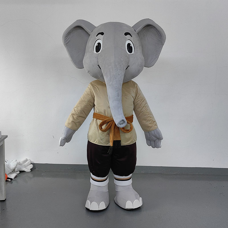 Custom elephant mascot costume manufacturer