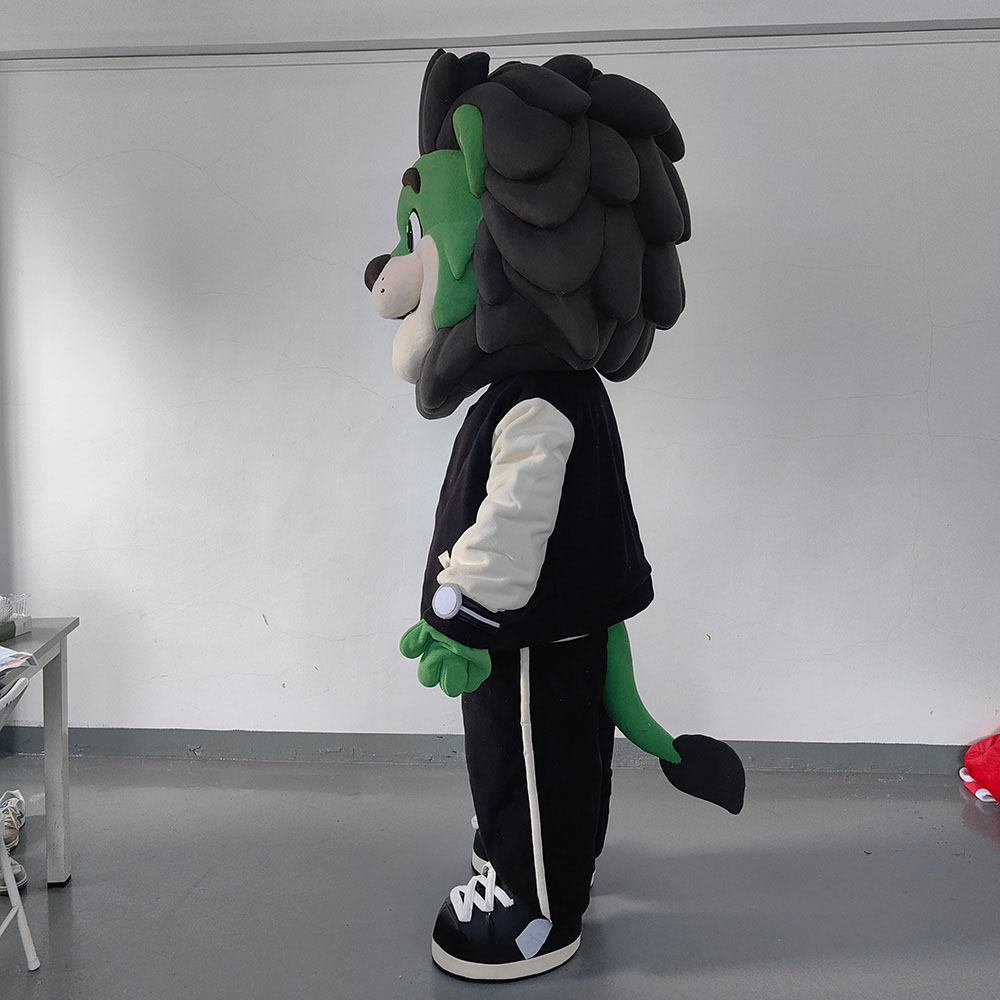Custom lion mascot shipped to USA client