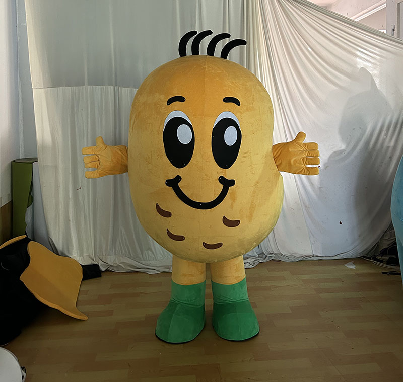custom potato mascot costumes for events brands