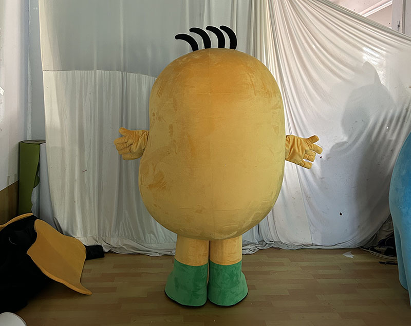 custom potato mascot costumes for events brands