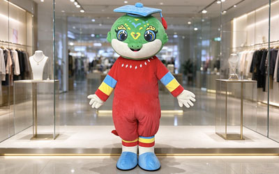 Custom snake mascot costumes for events brands