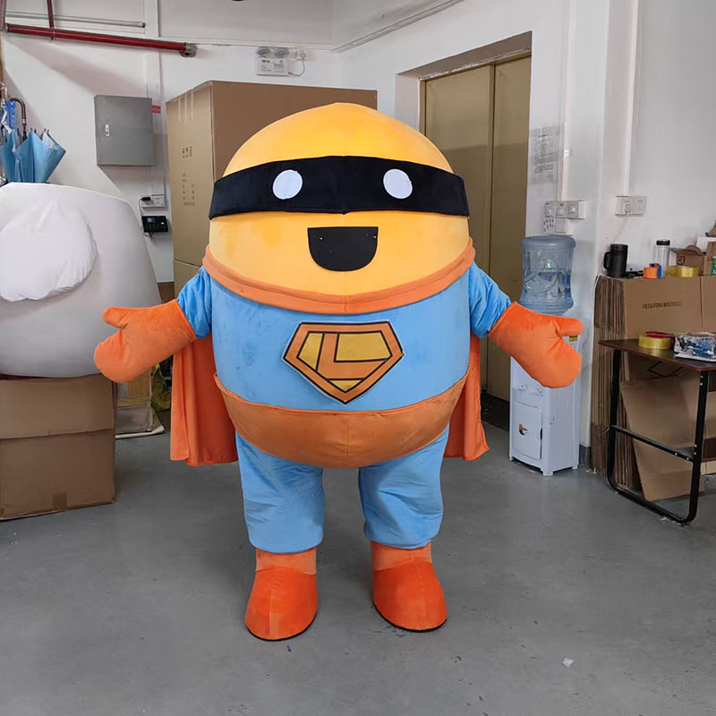 Custom superman mascot costume manufacturer