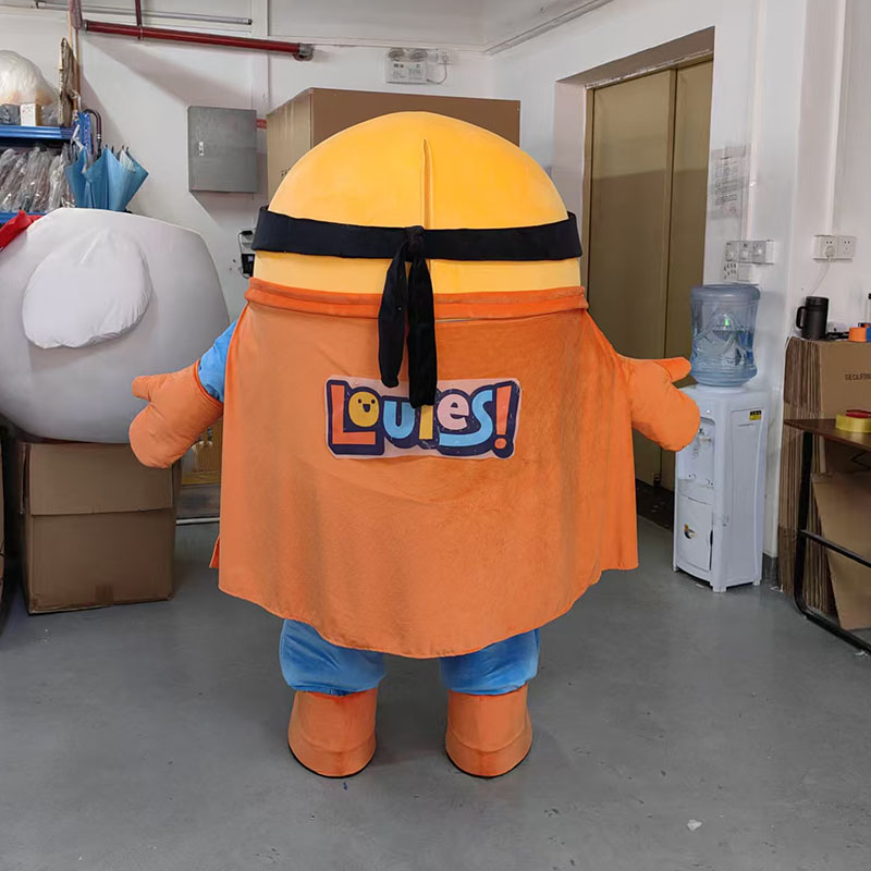 Custom superman mascot costume manufacturer