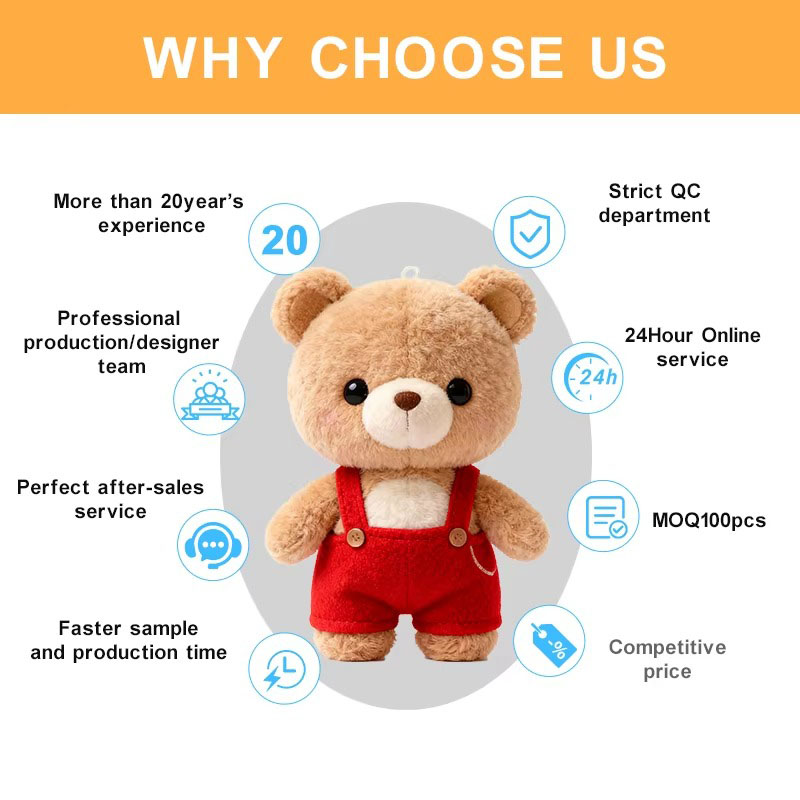 Custom plush keychains manufacturer
