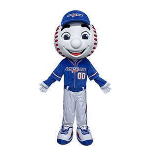Custom baseball mascot costume manufacturer