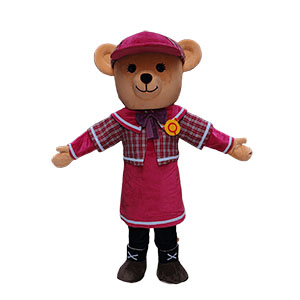 custom bear mascot costumes factory