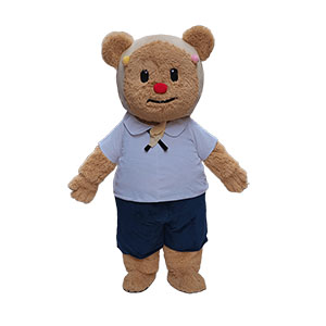 custom bear mascot costumes manufacturer