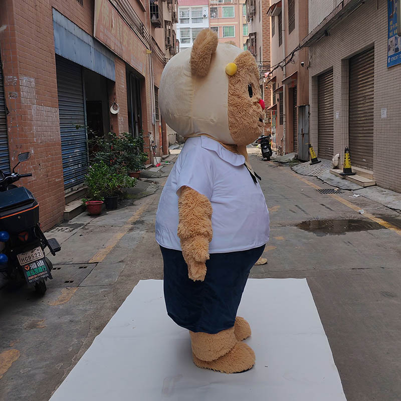 custom bear mascot costumes manufacturer