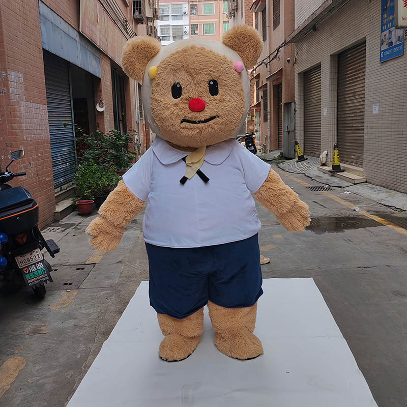 custom bear mascot costumes manufacturer