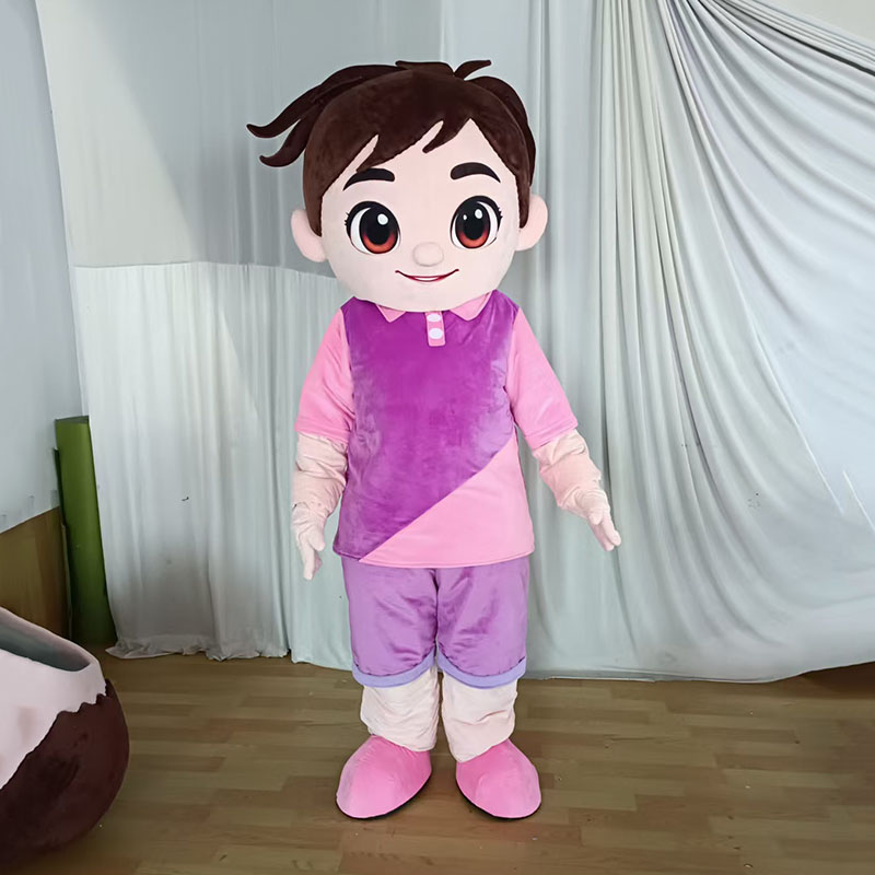 custom boy mascot costume manufacturer