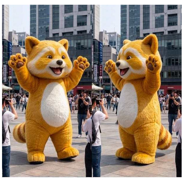 custom cat inflatable mascots manufacturer