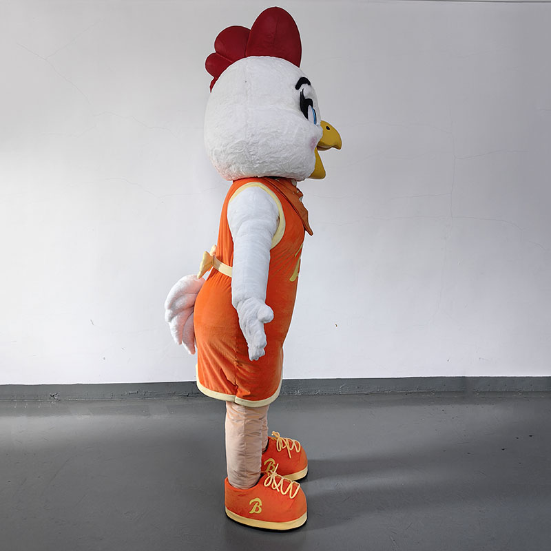 Custom chick mascot costume factory