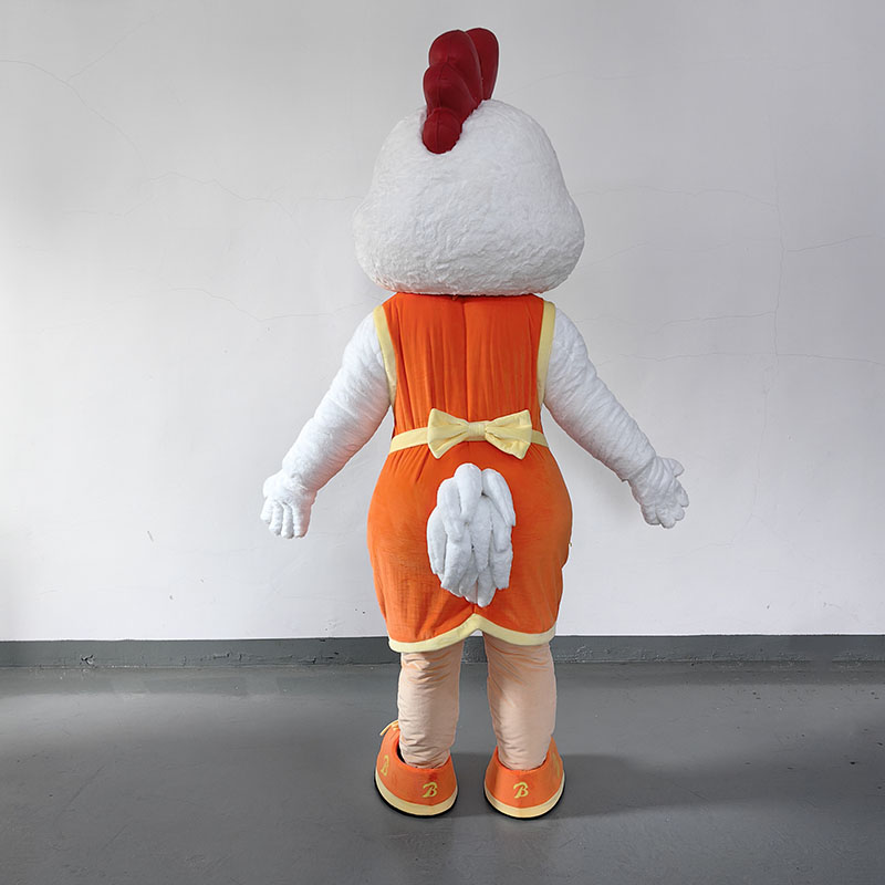 Custom chick mascot costume factory