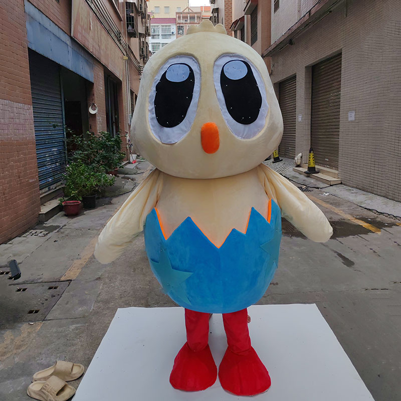 custom chick mascot costumes manufacturer