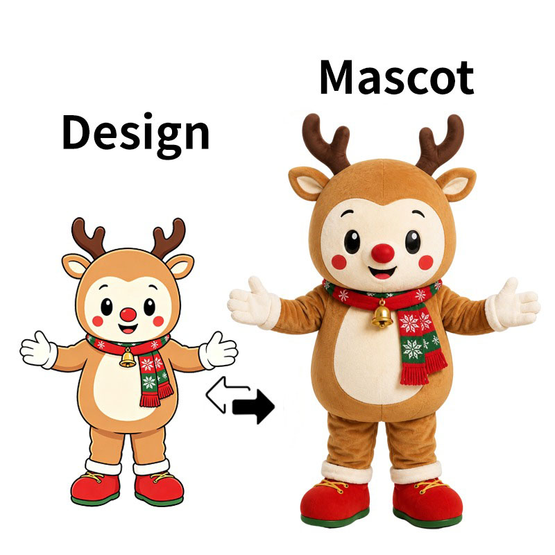 custom christmas mascots manufacturer