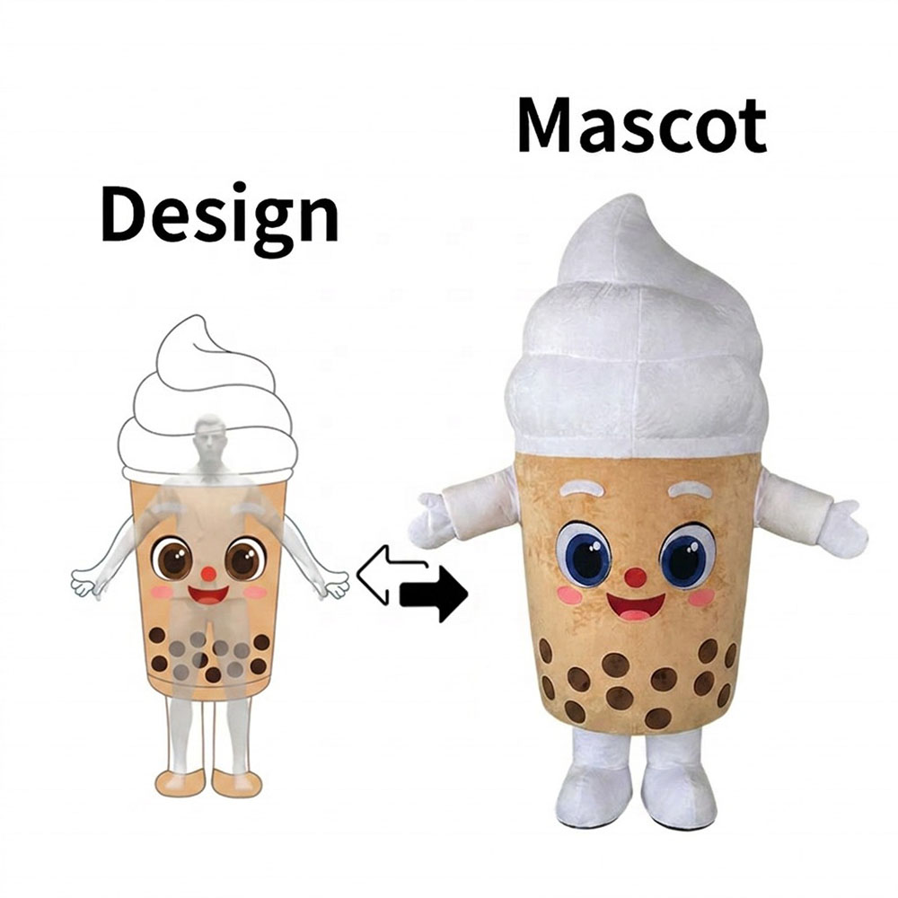 custom coffee mascot costumes factory