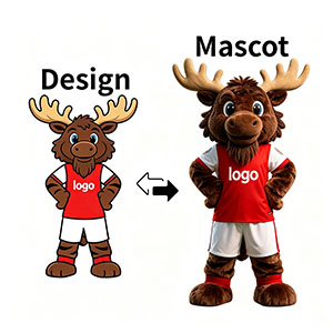 custom deer mascot costume manufacturer