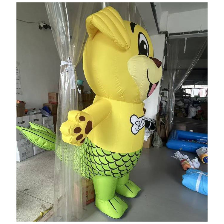 custom dog inflatable mascots manufacturer