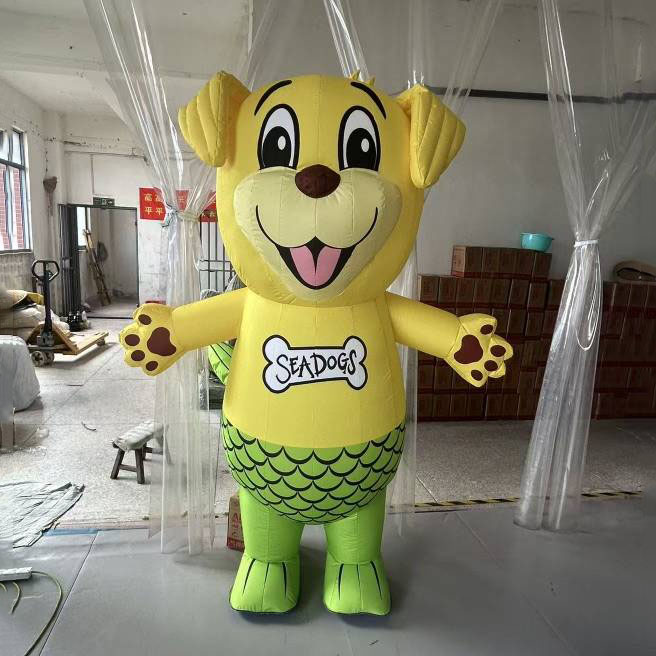custom dog inflatable mascots manufacturer