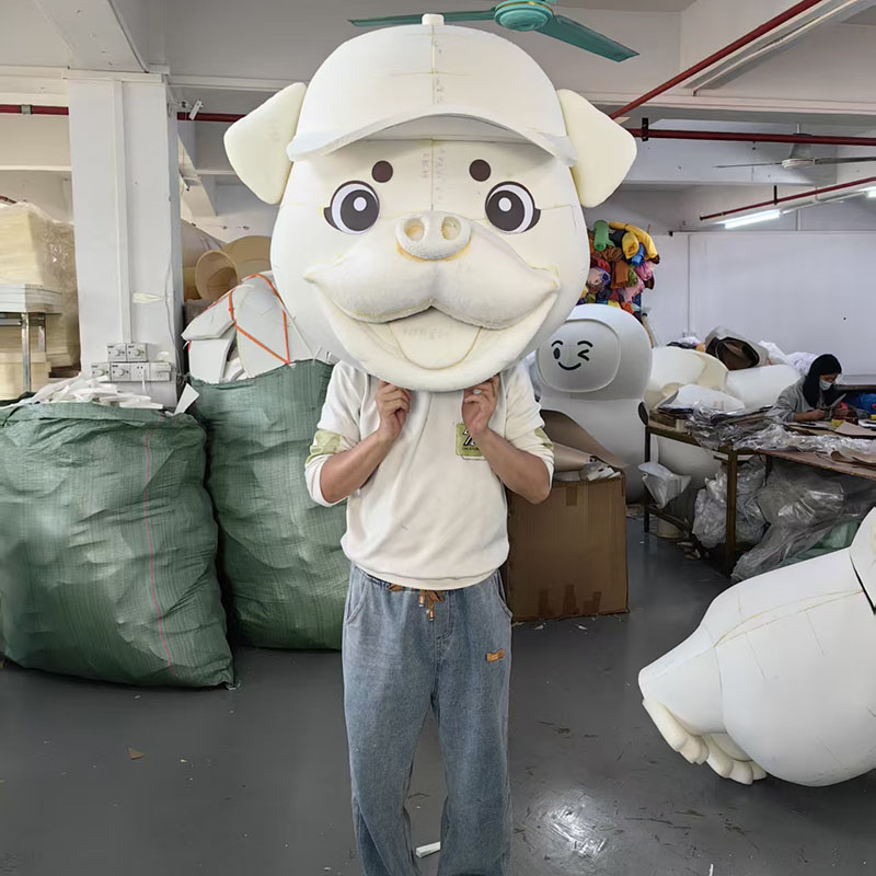 Custom dog mascot costume for your store