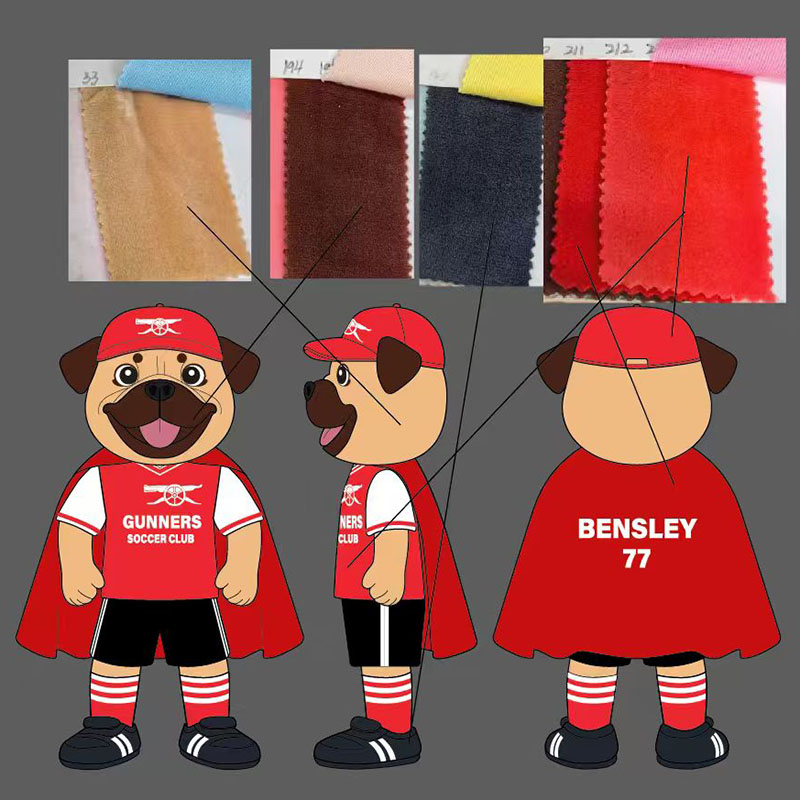 Custom dog mascot costume for your store