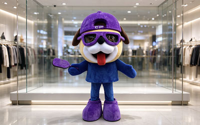 Custom dog mascot costumes for your store