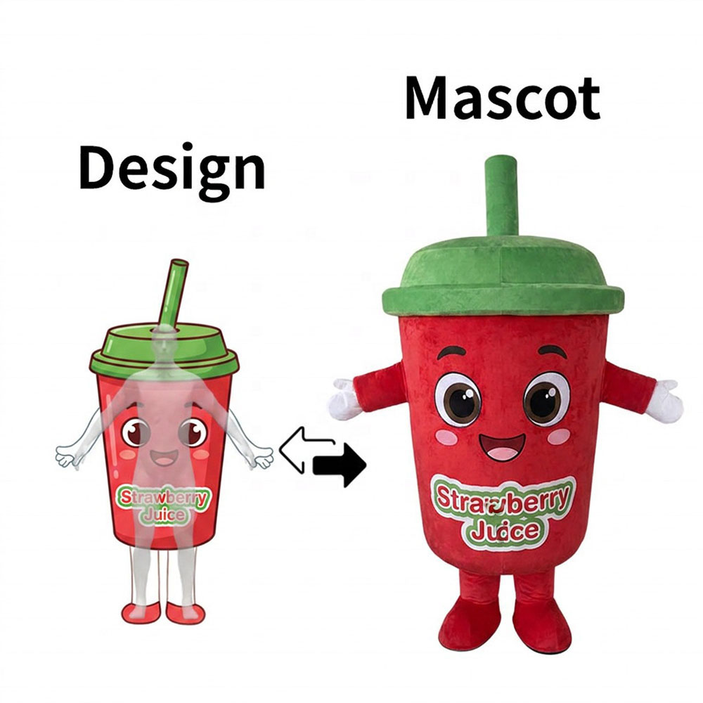 custom drinks mascot costumes for your store