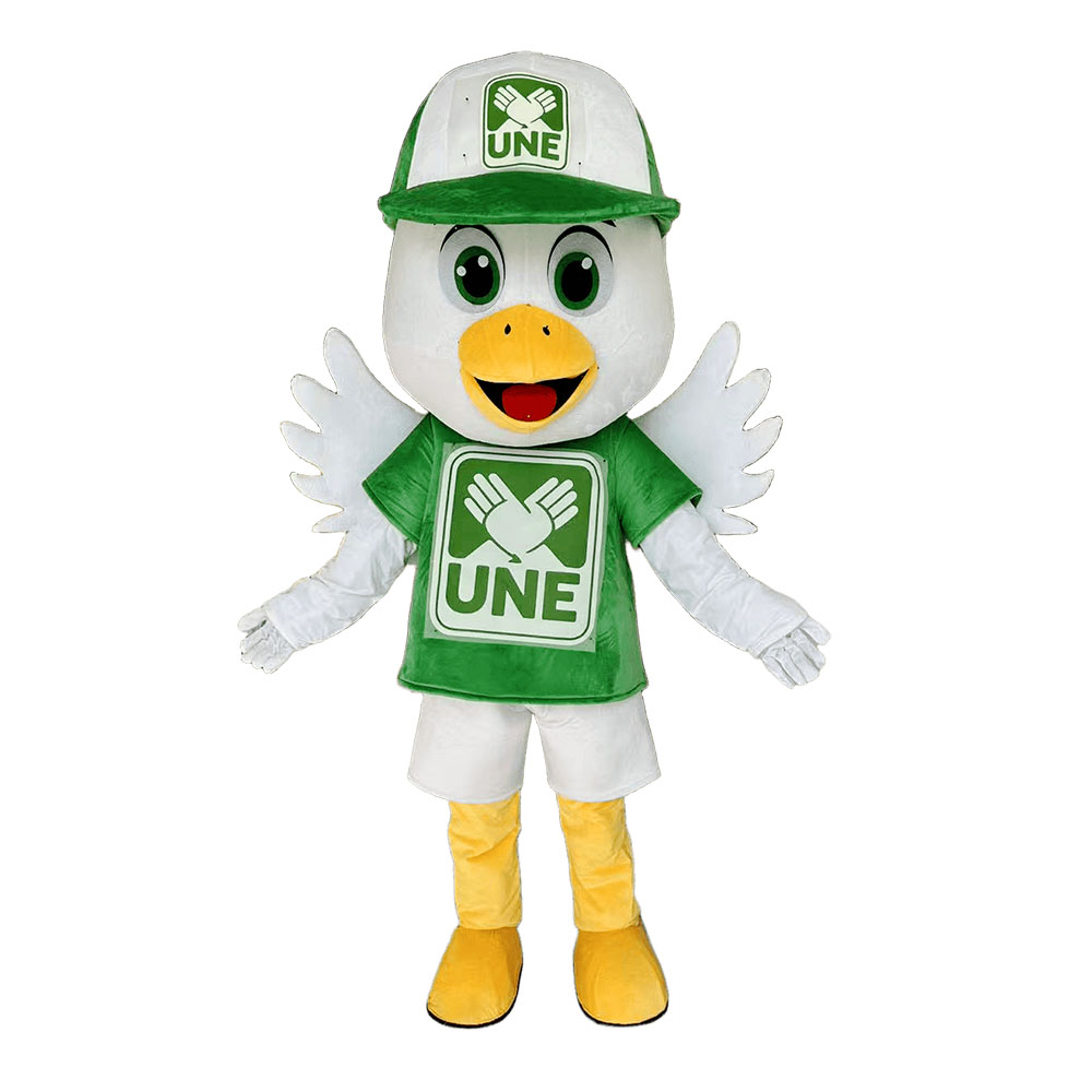 Custom pigeon mascot shipped to UK client