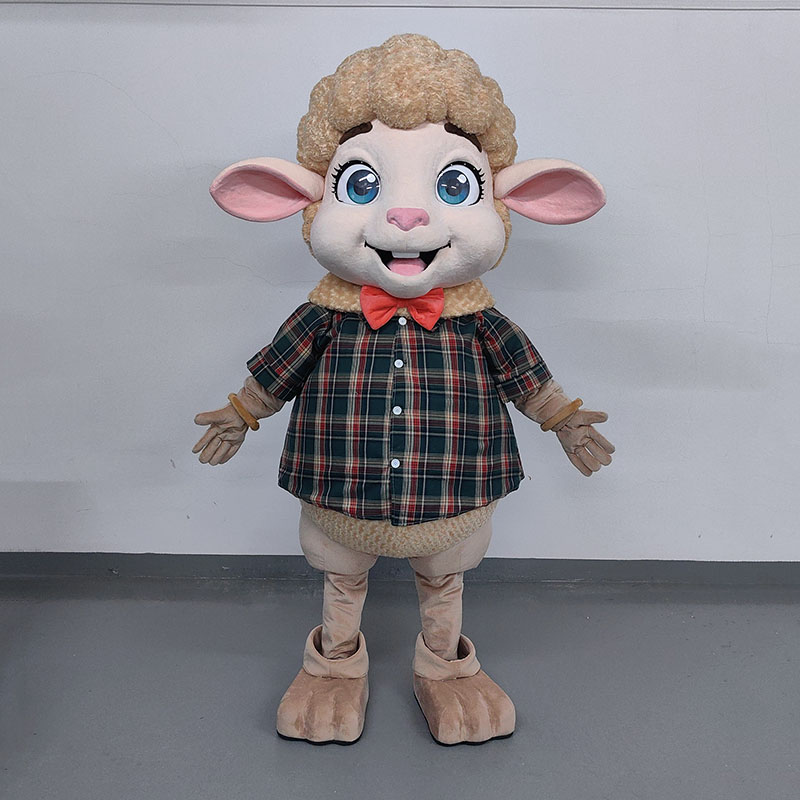 custom goat mascot costume factory
