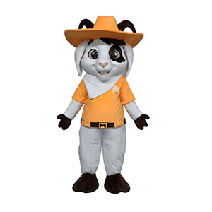 custom goat mascot costume manufacturer