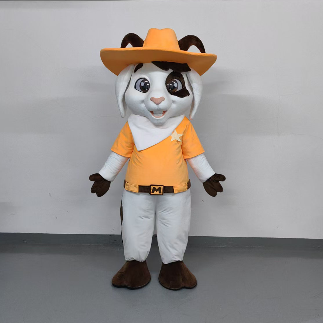 custom goat mascot costume manufacturer