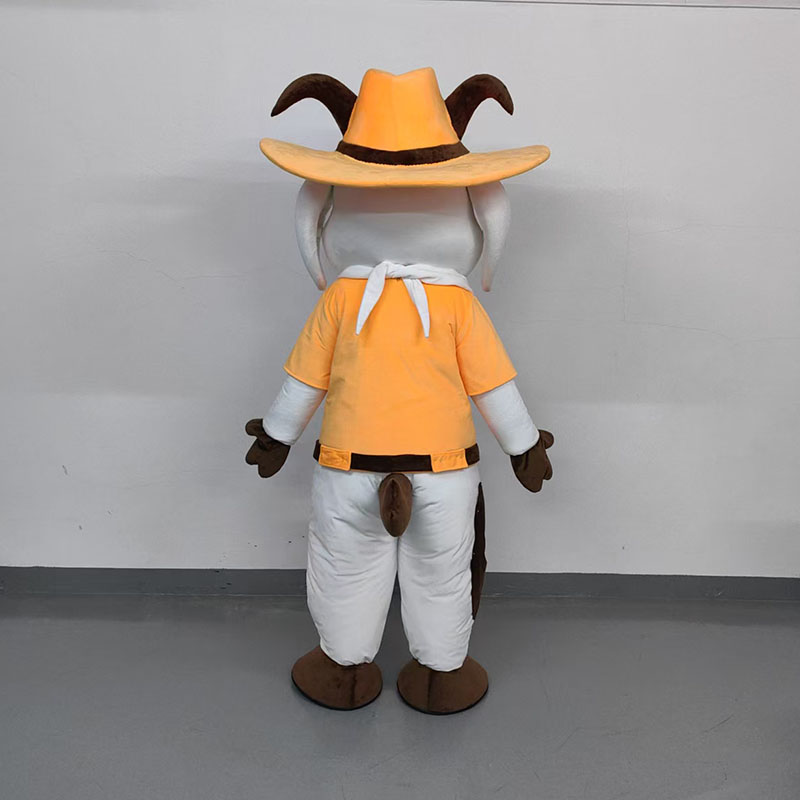 custom goat mascot costume manufacturer