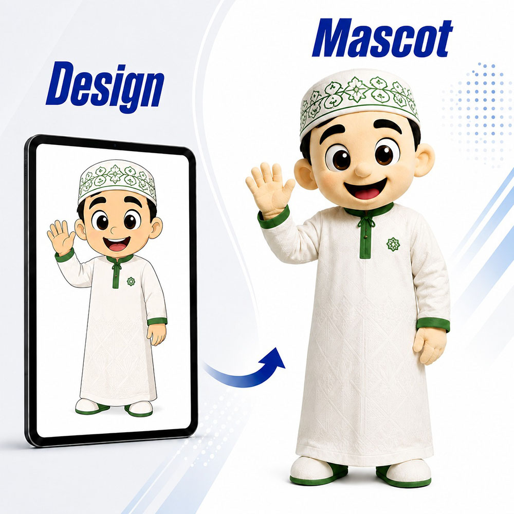 custom human mascot costumes factory
