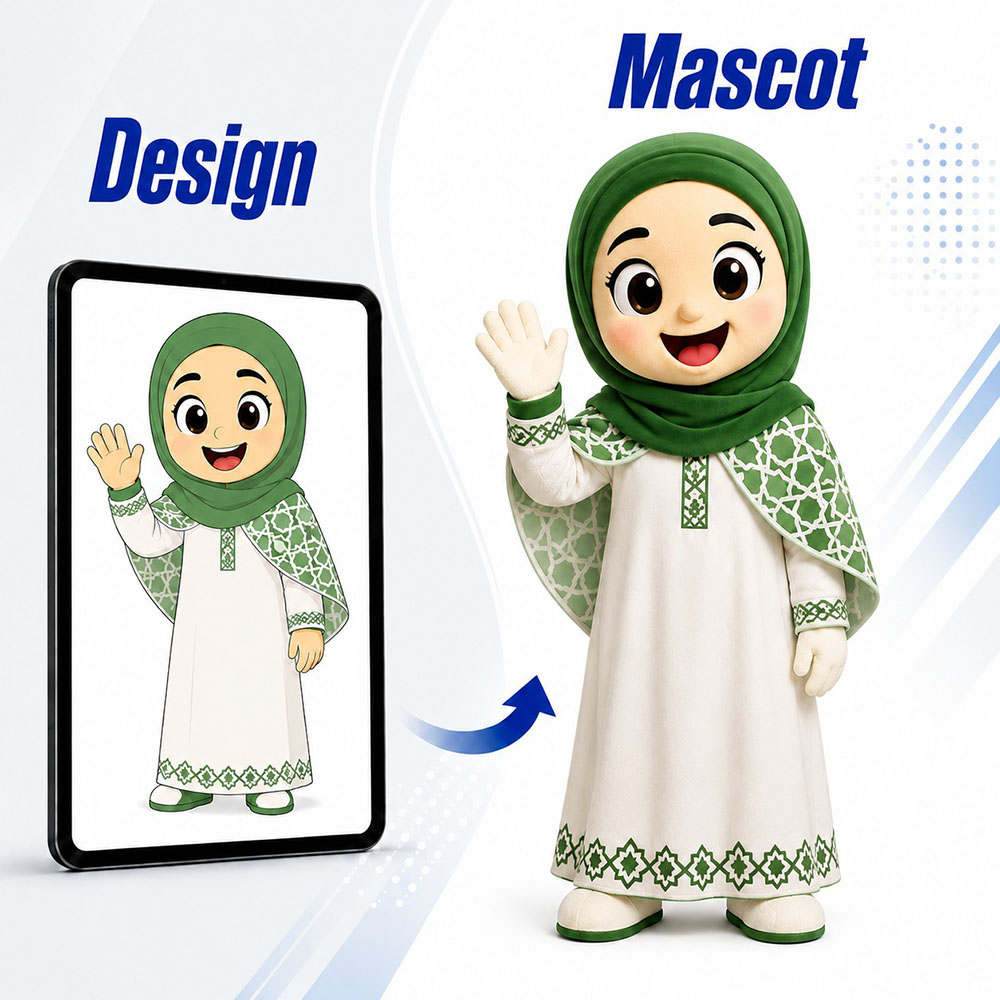 custom human mascot costumes for your business