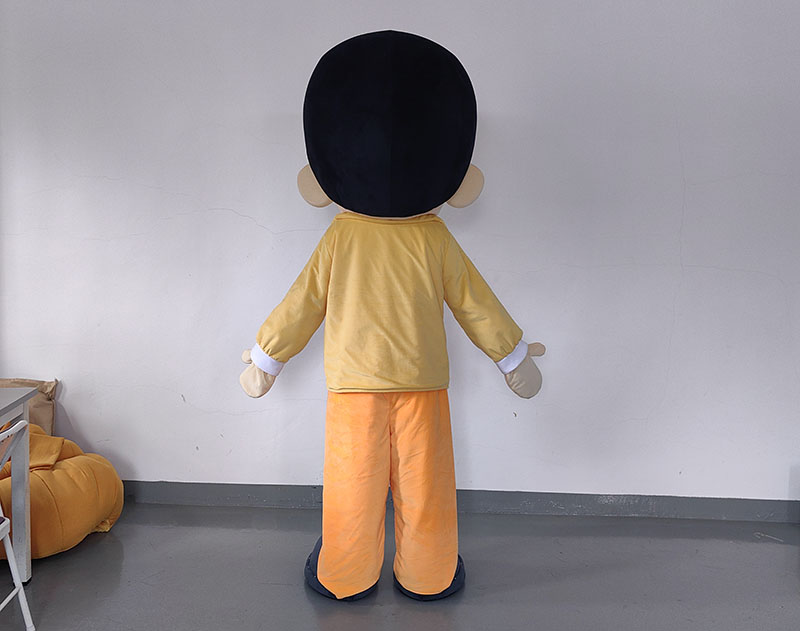Custom human mascot shipped to australia client