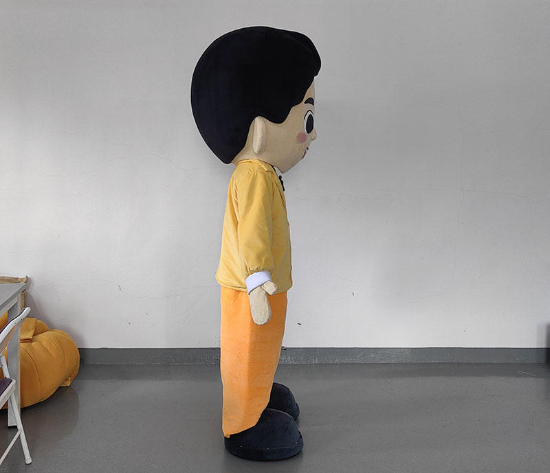 Custom human mascot shipped to australia client