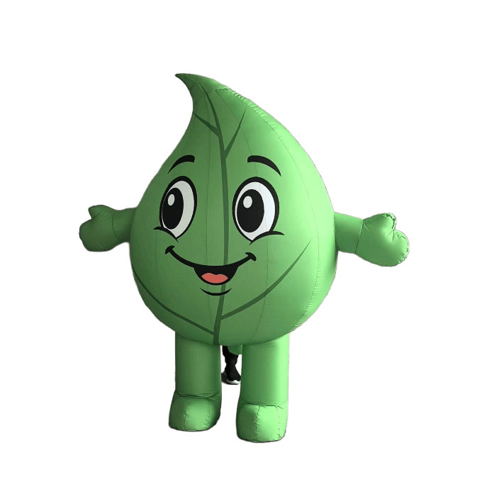 custom leaf inflatable mascots manufacturer