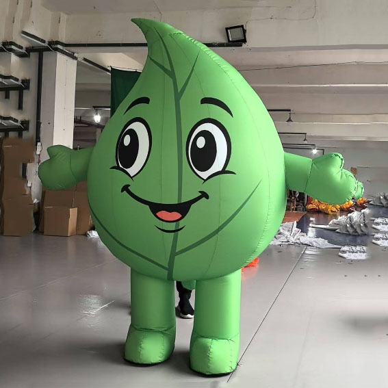 custom leaf inflatable mascots manufacturer