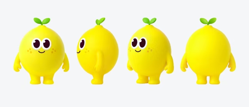 Custom lemon mascot costumes for events brands