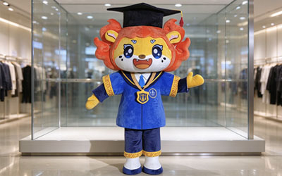Custom lion mascot costumes for events brands