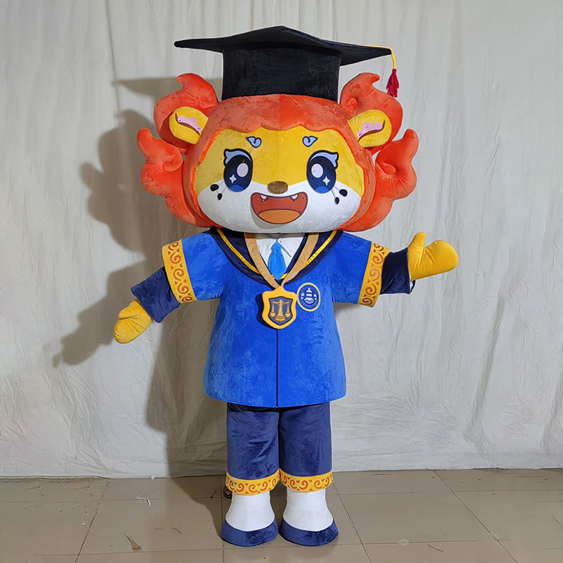 Custom lion mascot costumes for events brands