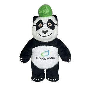 custom panda inflatable mascots manufacturer