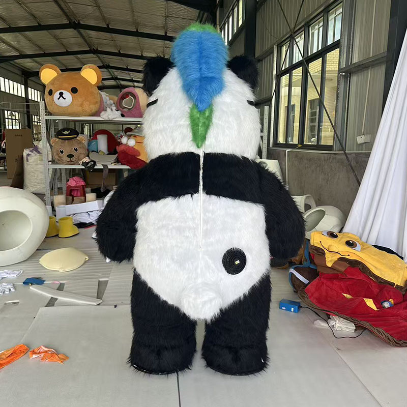custom panda inflatable mascots manufacturer