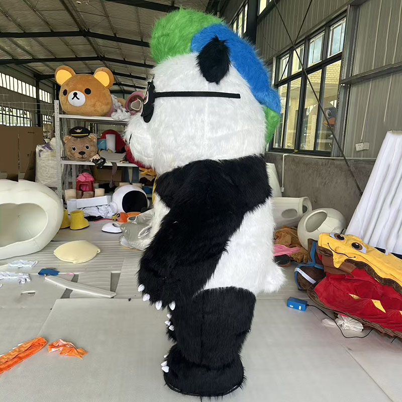 custom panda inflatable mascots manufacturer